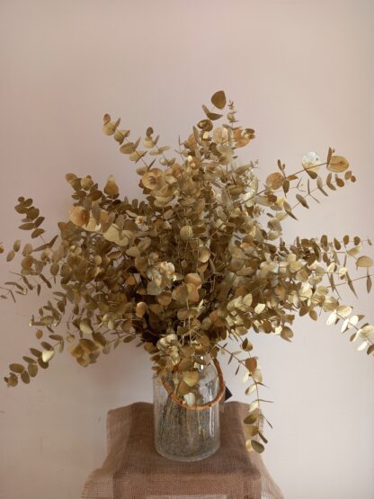 Tovaglioli Decorativi 50° Compleanno - 40pcs Eucalipto Oro Verde Per Feste - Foto 5