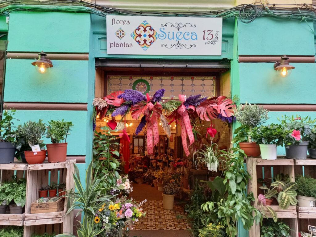 Sueca13: Flower Shop in Valencia