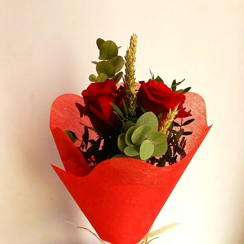 Ramillete de Dos Rosas Sant Jordi